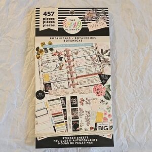 NWT The Happy Planner Botanical Sticker Set - 457pcs